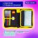 Пенал BRAUBERG с наполнением, 1 отделение, 1 откидная планка, 24 предмета, 21х14 см, "Dark cat", 272351
