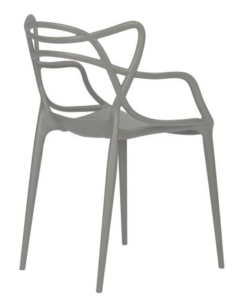 Набор 4 шт Стул обеденный DOBRIN MASTERS, светло-серый (GR-01) Набор 4 шт Стул обеденный DOBRIN MASTERS, светло-серый (GR-01)