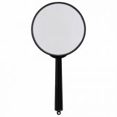 Лупа просмотровая BRAUBERG, диаметр 60 мм, увеличение 6, 451799