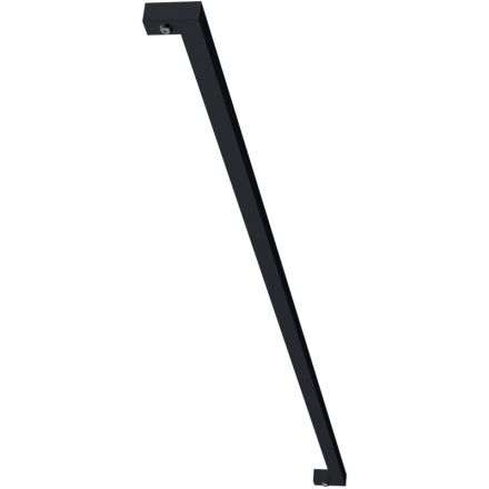 Держатель -Рейлинг РЭ_RAPIDO RP-900B, 900мм, черный (701111)