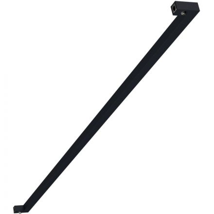 Держатель -Рейлинг РЭ_RAPIDO RP-900B, 900мм, черный (701111)