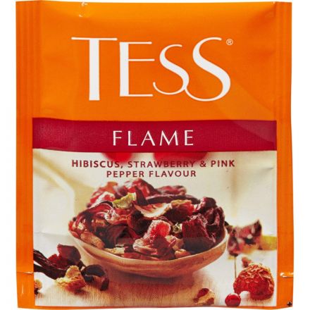 Чай Tess Flame фруктовый 25 пакетиков