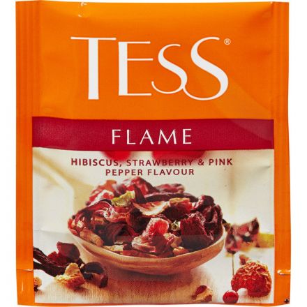 Чай Tess Flame фруктовый 25 пакетиков