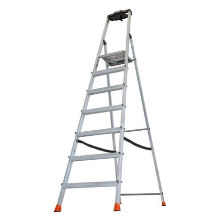 Стремянка складная Krause SAFETY 7 ступеней 128973