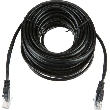 Патч-корд BigTech OPCC012 UTP CCA кат.5e/10м/литой/многожильный (черный)