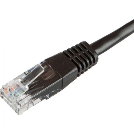 Патч-корд BigTech OPCC012 UTP CCA кат.5e/10м/литой/многожильный (черный)