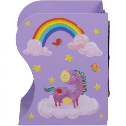 Подставка для книг и учебников Волшебный Единорог, раздвижная