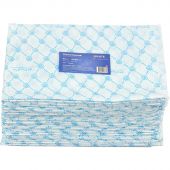 Салфетка спанлейс 45x90 см, голубой, пл.50, 50шт/уп, 10266
