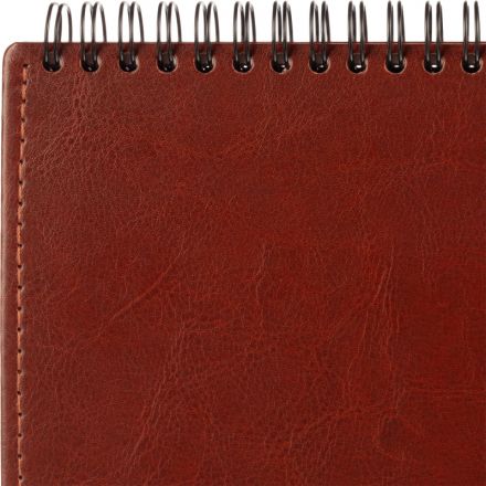 Планинг датированный 2026, коричн, 303х150 мм, 120стр, Agenda