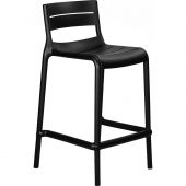 Стул полубарный 0MX_LO_DOBRIN NESSA LMZL-PP905-1_P_B-03 черный