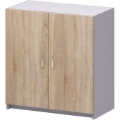 Шкаф SP Бюджет низкий 2550 (877,879) дуб сонома Шкаф SP Бюджет низкий 2550 (877,879) дуб сонома