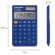 Калькулятор карманный BRAUBERG CX-102C-BU (76x126 мм), 12 разрядов, двойное питание, СИНИЙ, 272648