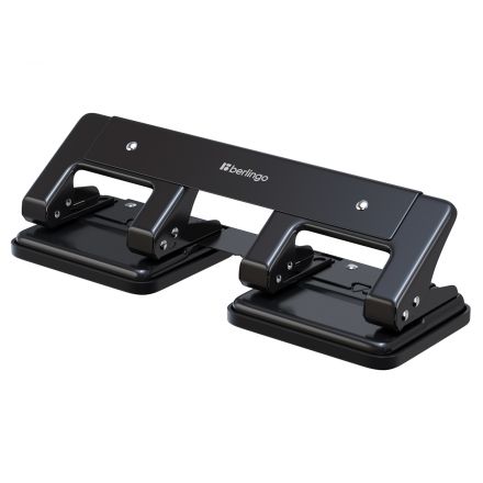 Дырокол Berlingo "Universal" 20л., 4 отверстия, металлический корпус, черный Дырокол Berlingo "Universal" 20л., 4 отверстия, металлический корпус, черный