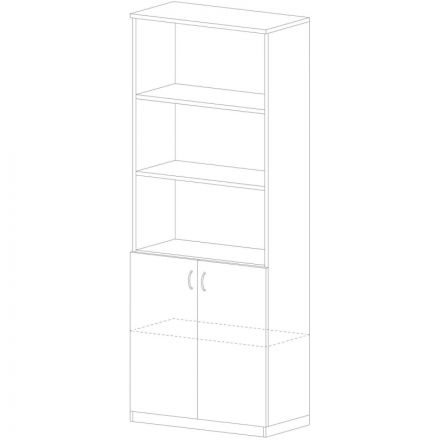 Шкаф PT Арго полузакрытый А-310 Н орех гварнери 97927