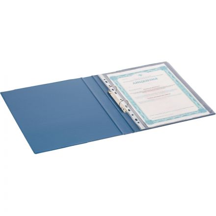 Папка на 2-х кольцах Bantex 35 мм темно-синяя до 250 листов