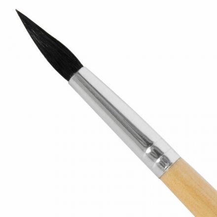 Кисть BRAUBERG, белка, круглая, № 6, 200183 Кисть BRAUBERG, белка, круглая, № 6, 200183