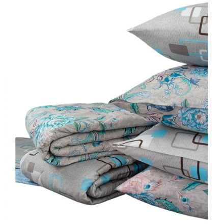 Набор спальный Набор Летний 1,5сп (одеяло, 2 нав.-70х70, простынь- ПЭ 100%), ассорти