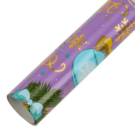 Бумага упаковочная новогодняя НАБОР 3 шт. "NY Pattern", С ЭФФЕКТАМИ, 70х100 см, ЗОЛОТАЯ СКАЗКА, 592187