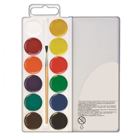 Акварельные краски Луч Классика медовые 12 цветов