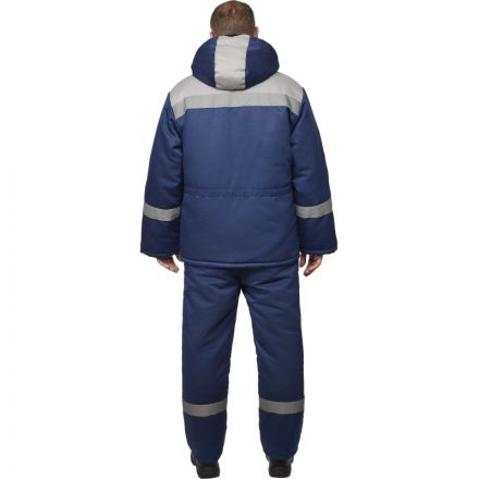 Костюм рабочий зимний муж з35-КБР синий/сер (48-50) 194-200 (Арсенал-СП)