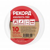 Изолента РЕКОРД 15мм х 10м х 0,13мм, белый (24400) Изолента РЕКОРД 15мм х 10м х 0,13мм, белый (24400)