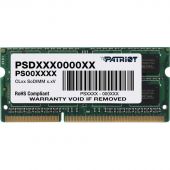 Модуль памяти Patriot DDR3L SO-DIMM 8Gb 1600МГц CL11 (PSD38G1600L2S)