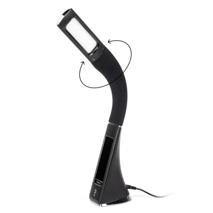 Светильник настольный ЭРА NLED-461-7W-BK черный (12/180)