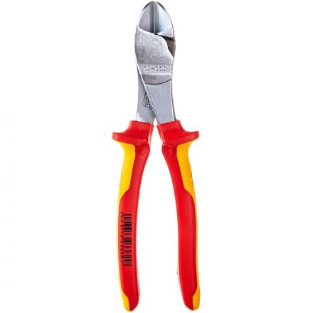 Бокорезы особо мощные VDE, 200 мм,хром, 2-комп диэлектрические ручки7406200