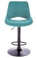 Стул барный Everprof Flash Ткань Бирюзовый