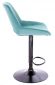 Стул барный Everprof Flash Ткань Бирюзовый