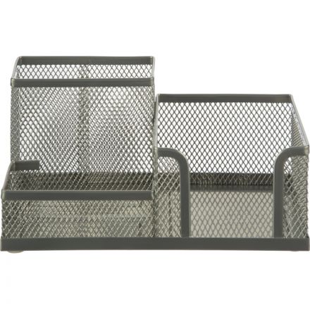 Подставка-органайзер для канц принадлежностей Attache серебр 185x93x102мм Подставка-органайзер для канц принадлежностей Attache серебр 185x93x102мм