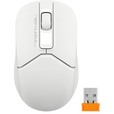 Мышь компьютерная A4Tech Fstyler (FG12S) белый оптическая 1200dpi/3but