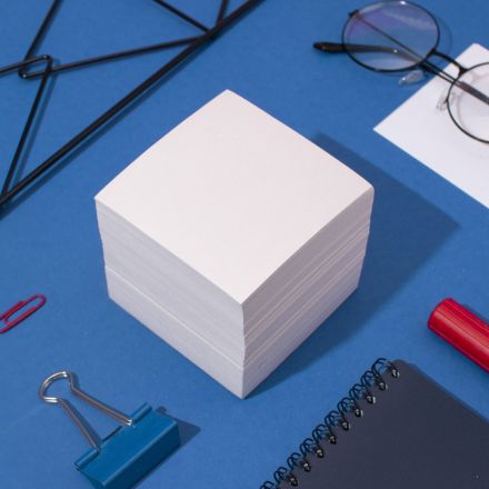 Блок для записей Attache 80x80x80 мм белый (плотность 65 г/кв.м)