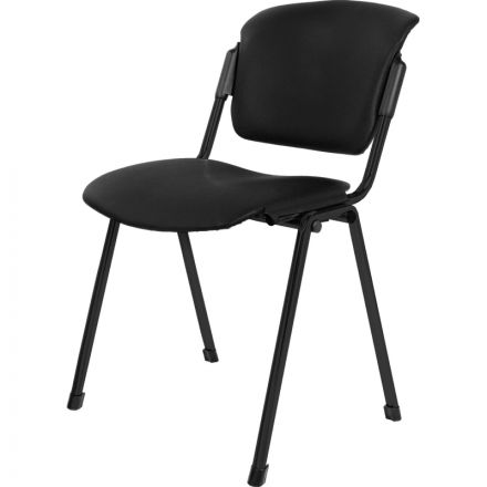 Стул UA_ERA черный каркас / кз черный V-4 Стул UA_ERA черный каркас / кз черный V-4