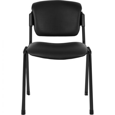 Стул UA_ERA черный каркас / кз черный V-4 Стул UA_ERA черный каркас / кз черный V-4