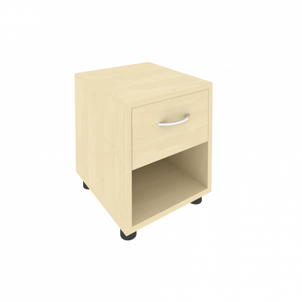 Light Тумба прикроватная с нишей и ящиком С-ТПЯ-3 Клён 400*450*500 Light Тумба прикроватная с нишей и ящиком С-ТПЯ-3 Клён 400*450*500