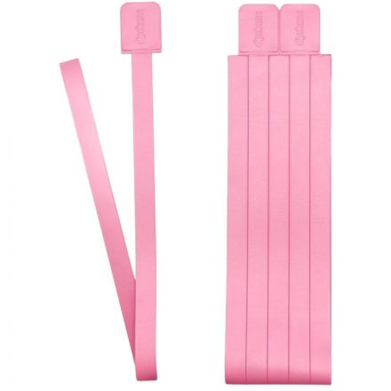 Закладка самоклеящиеся для книг, прямые,наб.6 шт,350мкм,светло-роз,2921-121