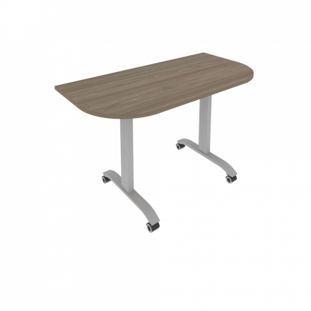 Mobile System Стол складной мобильный СМ-4.1 Вяз/Тёмно-серый металл 1300*650*757 Mobile System Стол складной мобильный СМ-4.1 Вяз/Тёмно-серый металл 1300*650*757