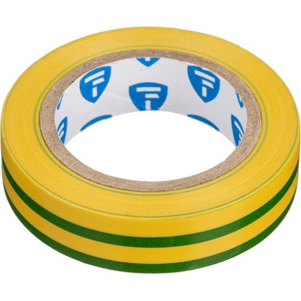 Изолента TOPFORT 15мм х 10м х 0,13мм желто-зеленый