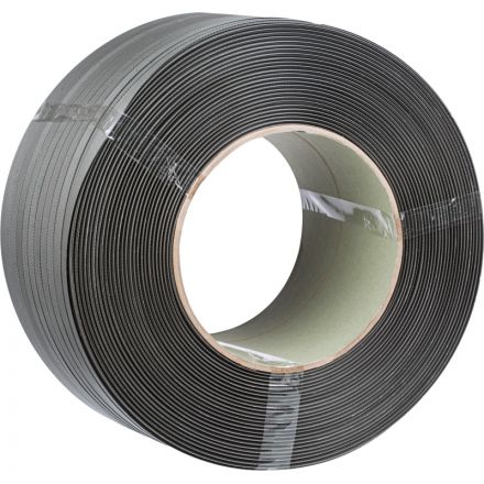 Стреппинг-лента полипропиленовая серая 15x1 мм длина 1200 м