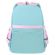 Рюкзак BRAUBERG PASTEL с термонашивками в комплекте, "Funny clouds", мятный, 40х29х14 см, 271421