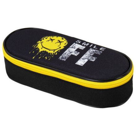 Пенал-футляр BRAUBERG, 1 отделение, органайзер, полиэстер, 22x9x5 см, "Smile OFF", 271587 Пенал-футляр BRAUBERG, 1 отделение, органайзер, полиэстер, 22x9x5 см, "Smile OFF", 271587