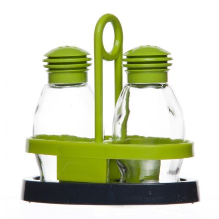 Набор солонок на подставке 2 шт. 95 мл арт. 122020-560