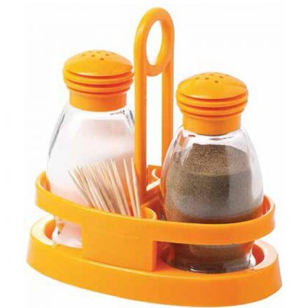 Набор солонок на подставке 2 шт. 95 мл арт. 122020-560