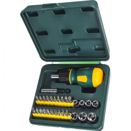 Отвертка Набор KRAFTOOL Kompakt-29, 29 предм (25556-H29)