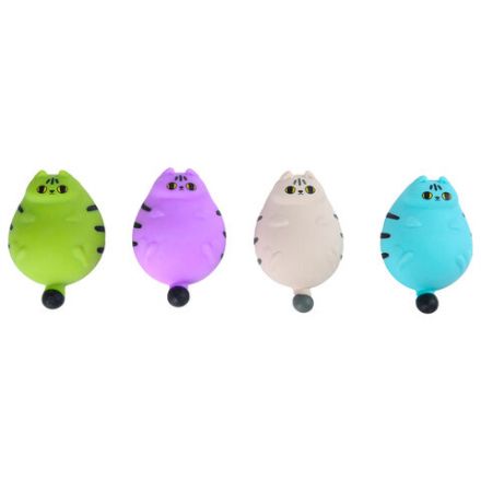 Игрушка-антистресс "КОТЕЙКА", 10 см, ассорти, 4 цвета, дисплей, JOLLY JOT (ДЖОЛЛИ ДЖОТ), 665791