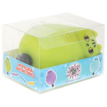 Игрушка-антистресс "КОТЕЙКА", 10 см, ассорти, 4 цвета, дисплей, JOLLY JOT (ДЖОЛЛИ ДЖОТ), 665791