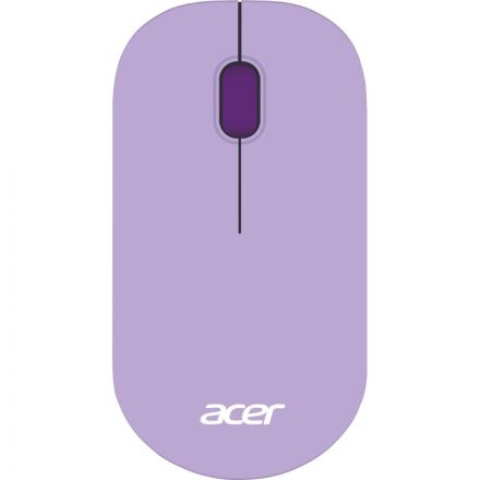 Мышь компьютерная Acer OMR205оптическая/1200dpi/беспроводная/USB/фиолетовый