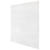 Жалюзи-плиссе, штора тканевая самоклеящаяся BRABIX, 120х180 см, СТАНДАРТ+, 80 г/м2, цвет белый, 1 шт., 700010