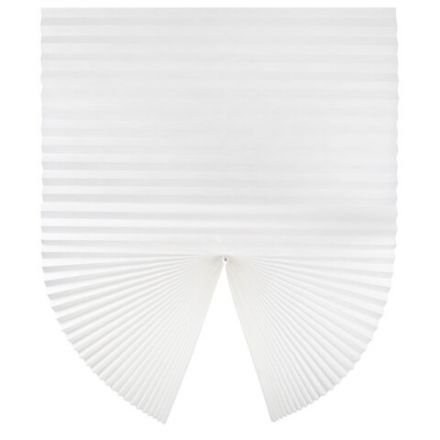 Жалюзи-плиссе, штора тканевая самоклеящаяся BRABIX, 120х180 см, СТАНДАРТ+, 80 г/м2, цвет белый, 1 шт., 700010